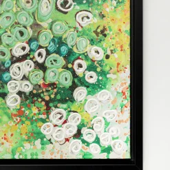 Hot Schilderij Top View Green 100x100cm Wanddecoratie|Kasten