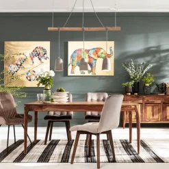 Store Schilderij Touched Flower Elephant 90x120cm Kasten|Tuinmeubelen