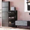 Cheap Schoenenkast Caruso 3 Black (MO) Kasten|Tuinmeubelen