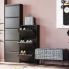 Sale Schoenenkast Caruso 5 Black (MO) Kasten|Tuinmeubelen