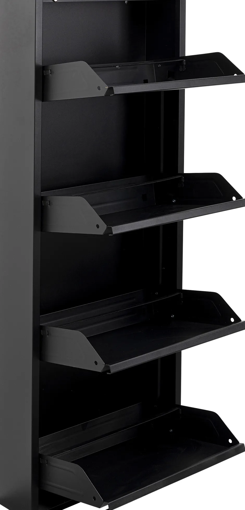 Online Schoenenkast Caruso 4 Black (MO) Kasten|Tuinmeubelen