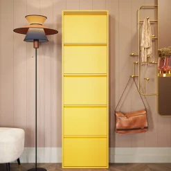 Online Schoenenkast Caruso 5 Yellow (MO) Kasten|Tuinmeubelen