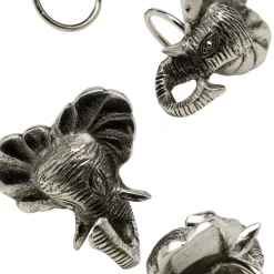 Fashion Servetringen Happy Elephants (4/Set) Servies & Tafelaccessoires|Kasten