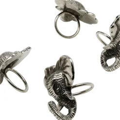Fashion Servetringen Happy Elephants (4/Set) Servies & Tafelaccessoires|Kasten