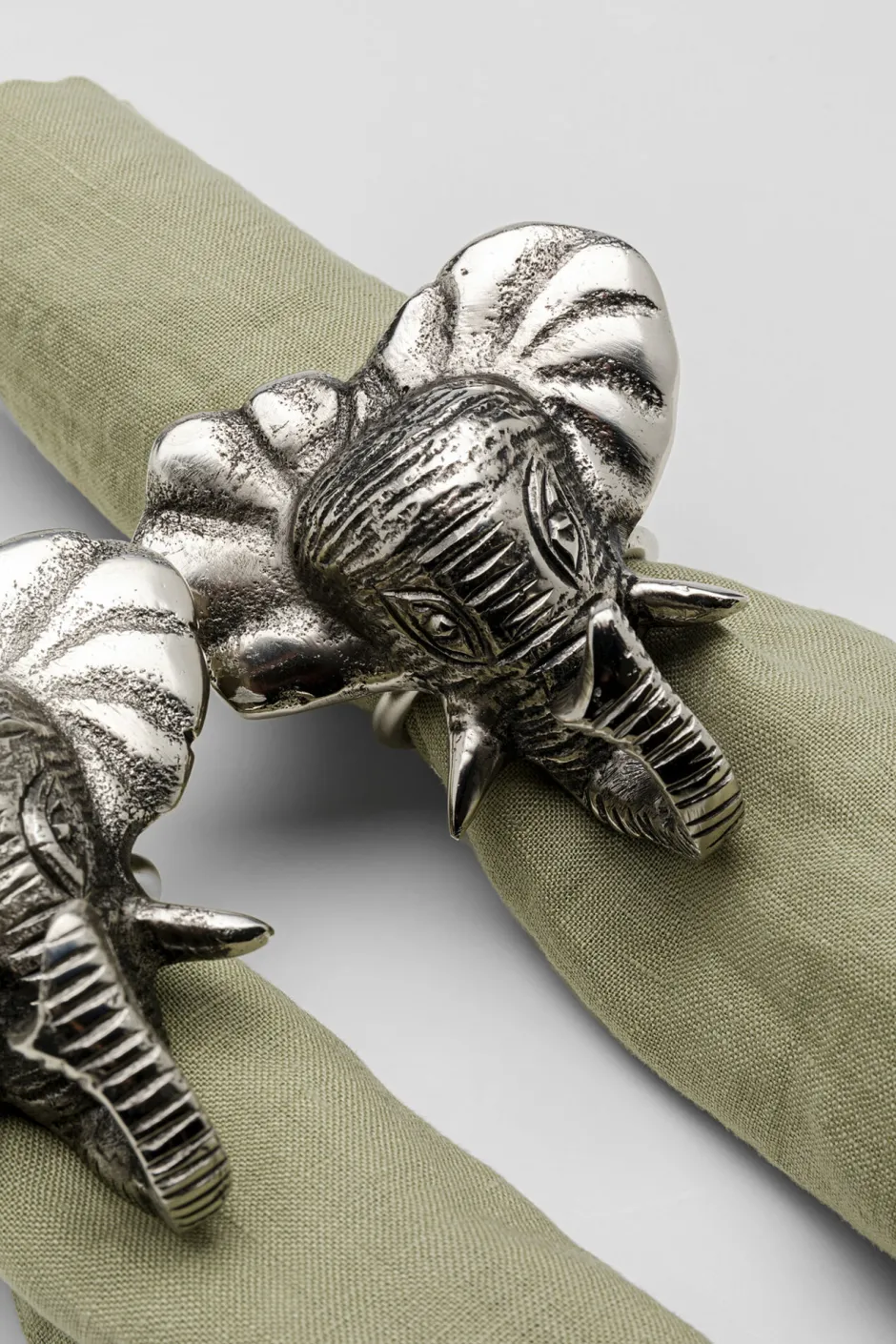 Fashion Servetringen Happy Elephants (4/Set) Servies & Tafelaccessoires|Kasten
