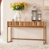 Sale Sidetable Concertina Nature 136x40cm Lage Kasten & Dressoirs