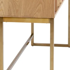 Sale Sidetable Concertina Nature 136x40cm Lage Kasten & Dressoirs