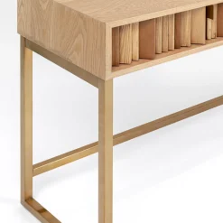 Sale Sidetable Concertina Nature 136x40cm Lage Kasten & Dressoirs