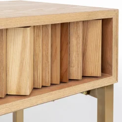 Sale Sidetable Concertina Nature 136x40cm Lage Kasten & Dressoirs