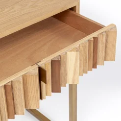Sale Sidetable Concertina Nature 136x40cm Lage Kasten & Dressoirs
