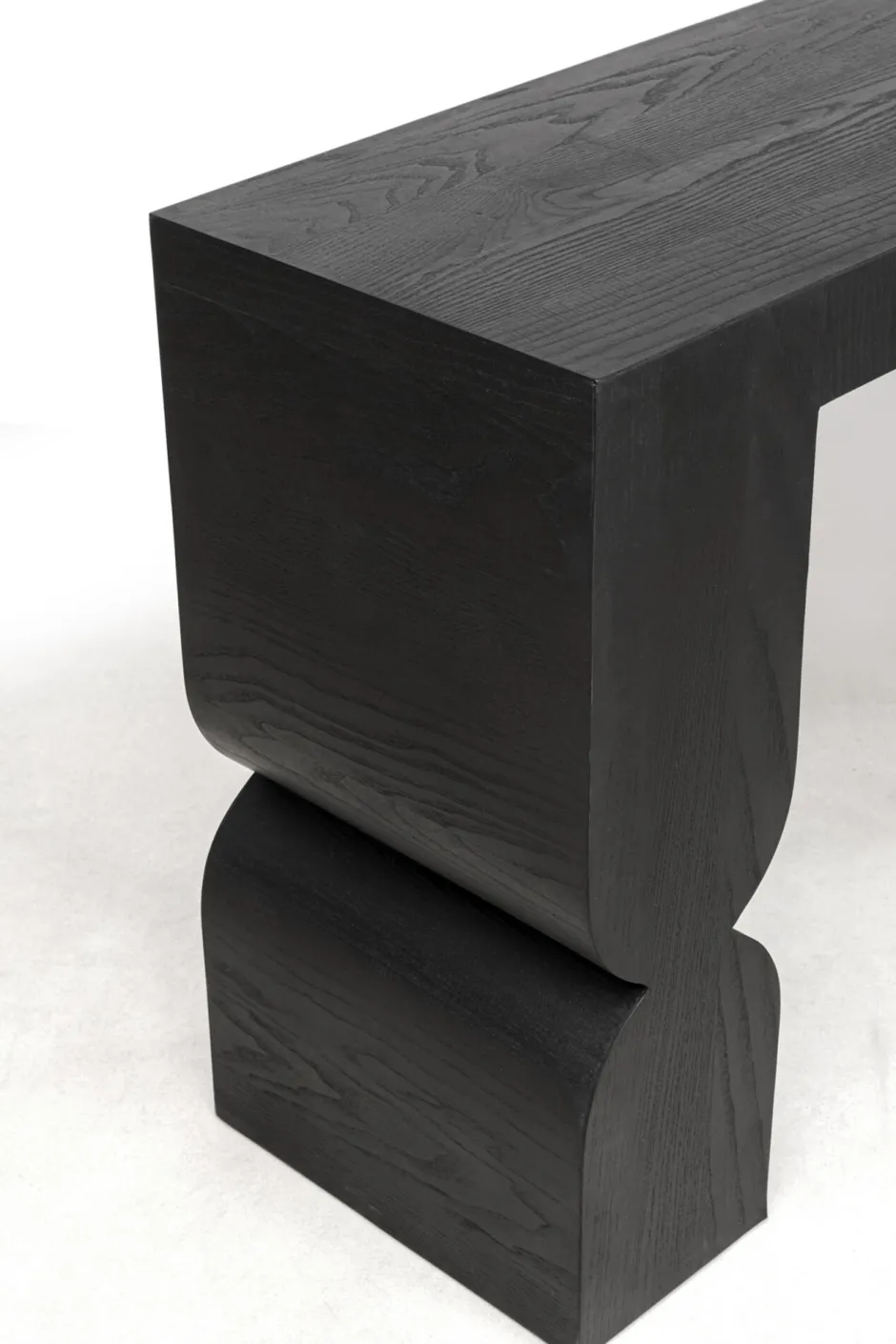 Cheap Sidetable Curve Black 120x76cm Kasten|Lage Kasten & Dressoirs