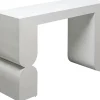 Hot Sidetable Curve Wit 120x85cm Kasten|Lage Kasten & Dressoirs
