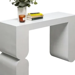 Hot Sidetable Curve Wit 120x85cm Kasten|Lage Kasten & Dressoirs