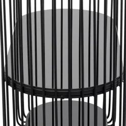 Cheap Sidetable Wire Black 81x78cm Lage Kasten & Dressoirs|Tuinmeubelen