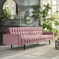 Outlet Slaapbank Milchbar Roze 219cm Kasten|Tuinmeubelen