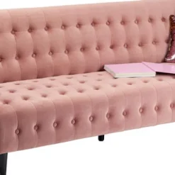Outlet Slaapbank Milchbar Roze 219cm Kasten|Tuinmeubelen