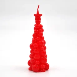 Sale SMAQQ A Bubbly Xmas Candle Tree 21CM Radiant Red Kasten