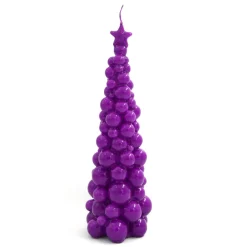 Outlet SMAQQ A Bubbly Xmas Candle Tree 30CM Perfect Purple Kasten