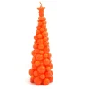 Online SMAQQ A Bubbly Xmas Candle Tree 30CM Dark Orange Kasten