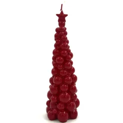Shop SMAQQ A Bubbly Xmas Candle Tree 30CM Blooming Bordeaux Kasten