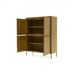 Online SMAQQ Dressoir 4-deurs Mace Kasten|Lage Kasten & Dressoirs