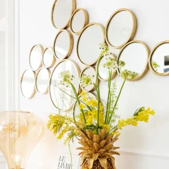 Best Sale Spiegel Bubbles Messing 138x93cm Spiegels