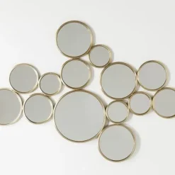 Best Sale Spiegel Bubbles Messing 138x93cm Spiegels
