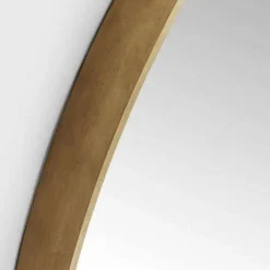 Shop Spiegel Curve Rond Messing Ø100cm Spiegels|Kasten