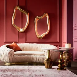 Best Spiegel Hologram Goud 76x119cm Spiegels|Kasten