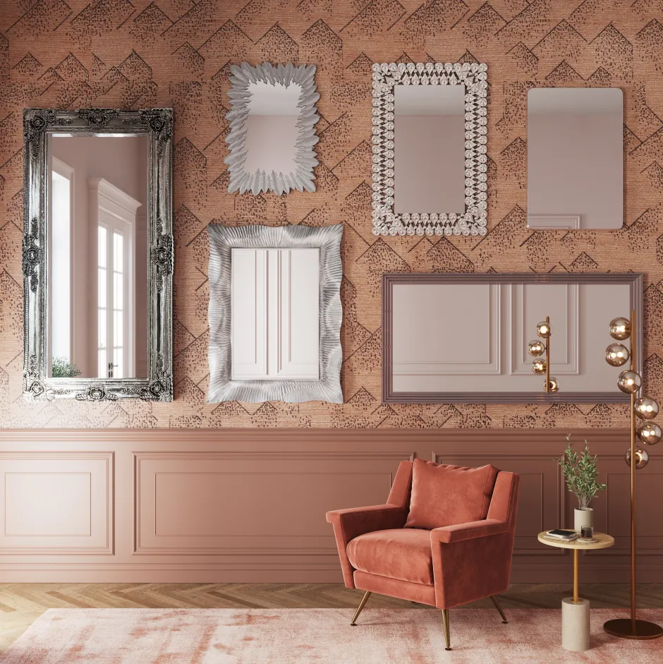 Outlet Spiegel Royal Residence 203x104cm Spiegels|Kasten