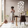 Store Spiegel Water Drops Koper 135x78cm Kasten|Tuinmeubelen