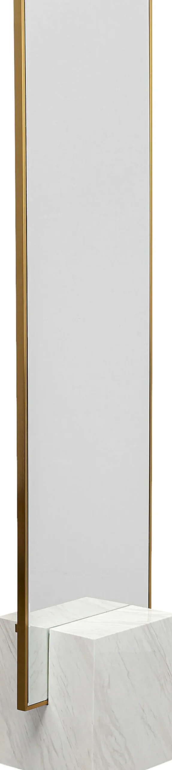 Discount Staande Spiegel Hulda Brass 46x180cm Spiegels|Kasten