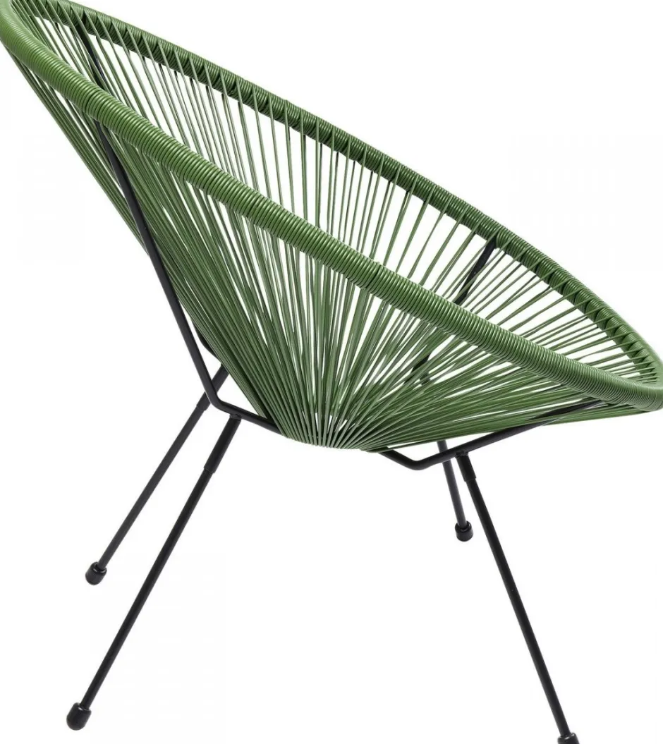 Store Stoel Acapulco Groen Kasten|Fauteuils