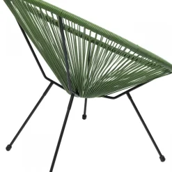 Store Stoel Acapulco Groen Kasten|Fauteuils
