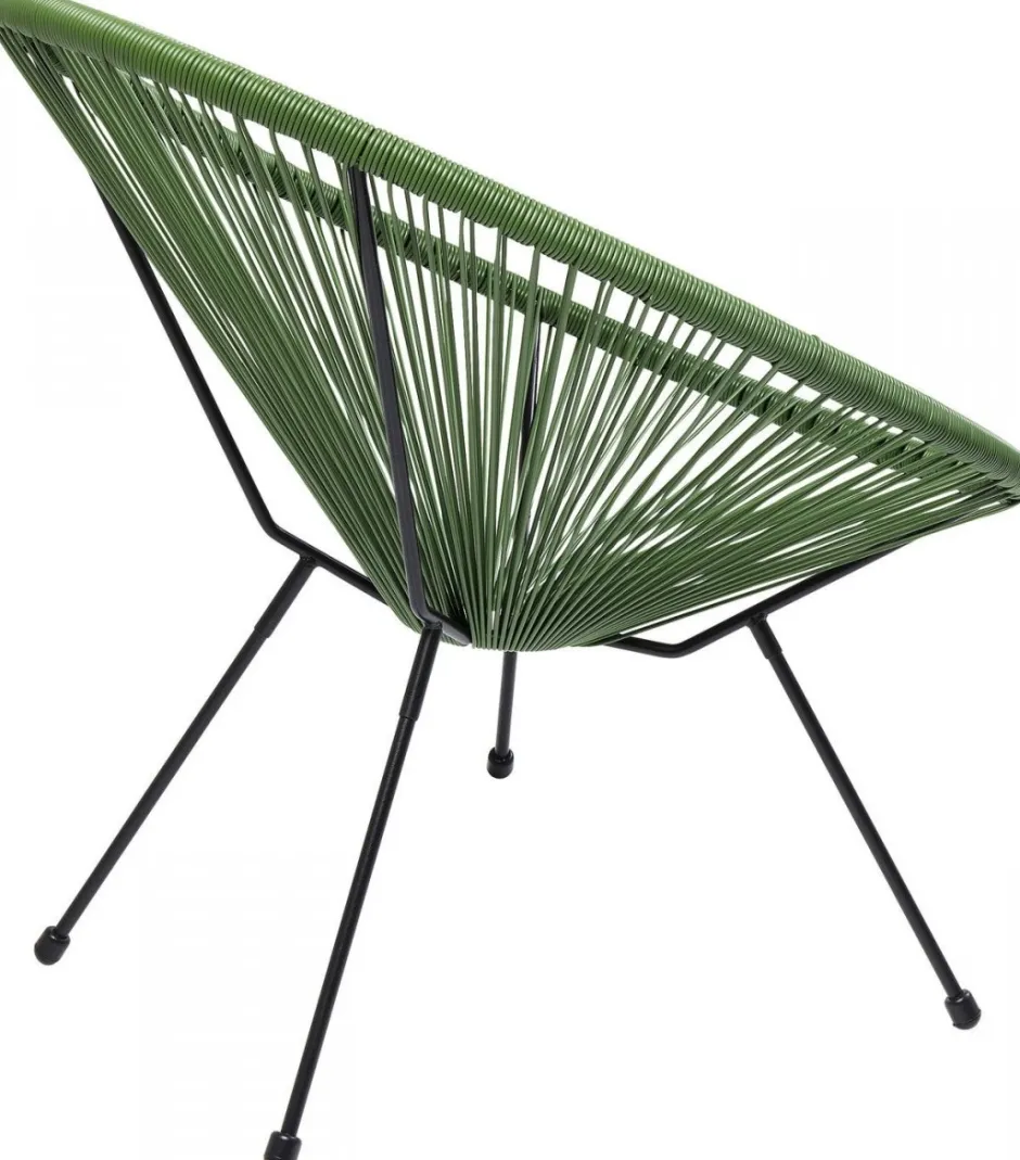 Store Stoel Acapulco Groen Kasten|Fauteuils