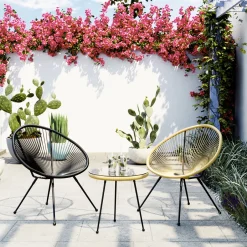 Sale Stoel Acapulco Natuur Kasten|Fauteuils