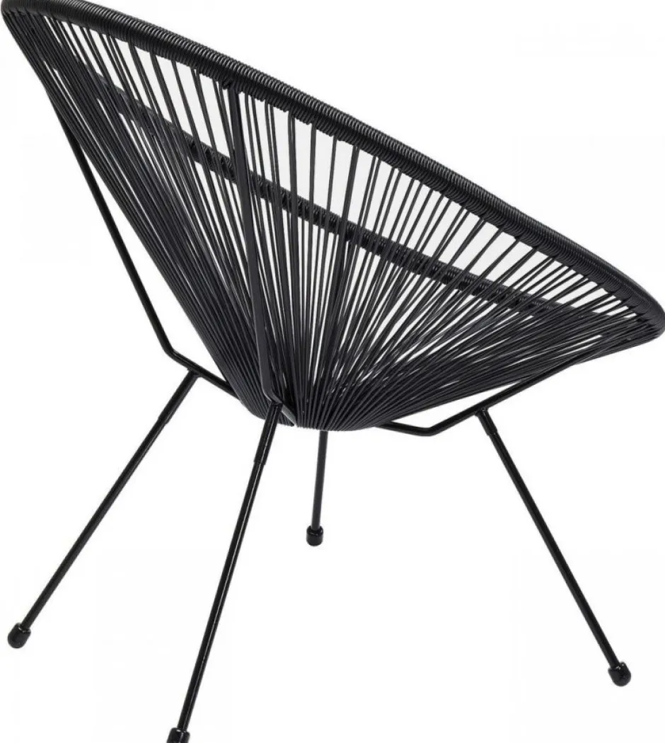 Online Stoel Acapulco Zwart Kasten|Fauteuils
