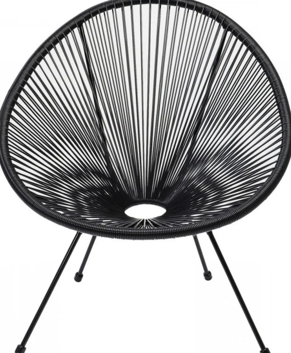 Online Stoel Acapulco Zwart Kasten|Fauteuils