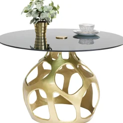 Online Tafel Volcano Goud Ø120cm Kasten|Tafels