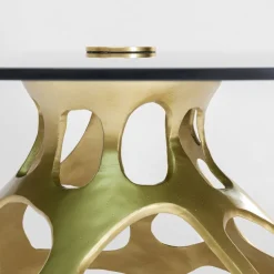 Online Tafel Volcano Goud Ø120cm Kasten|Tafels