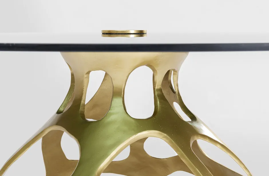 Online Tafel Volcano Goud Ø120cm Kasten|Tafels