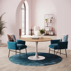 Outlet Tafelblad Invitation Round Oak 90cm Kasten|Tafels