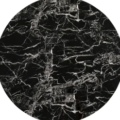 Cheap Tafelblad Schickeria Marble Print Black Ø110cm Tafels|Tuinmeubelen