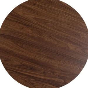 Clearance Tafelblad Schickeria Walnut Print Ø80cm Kasten|Tafels