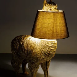 New Tafellamp Alpaca Gold 59cm Tafellampen|Kasten