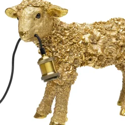Best Tafellamp Animal Flower Sheep Gold 36cm Tafellampen|Kasten