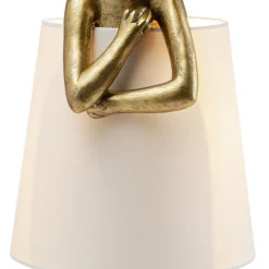 Fashion Tafellamp Animal Konijn Goud 88cm Tafellampen|Kasten