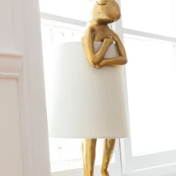 Store Tafellamp Animal Konijn Goud 68cm Tafellampen|Kasten
