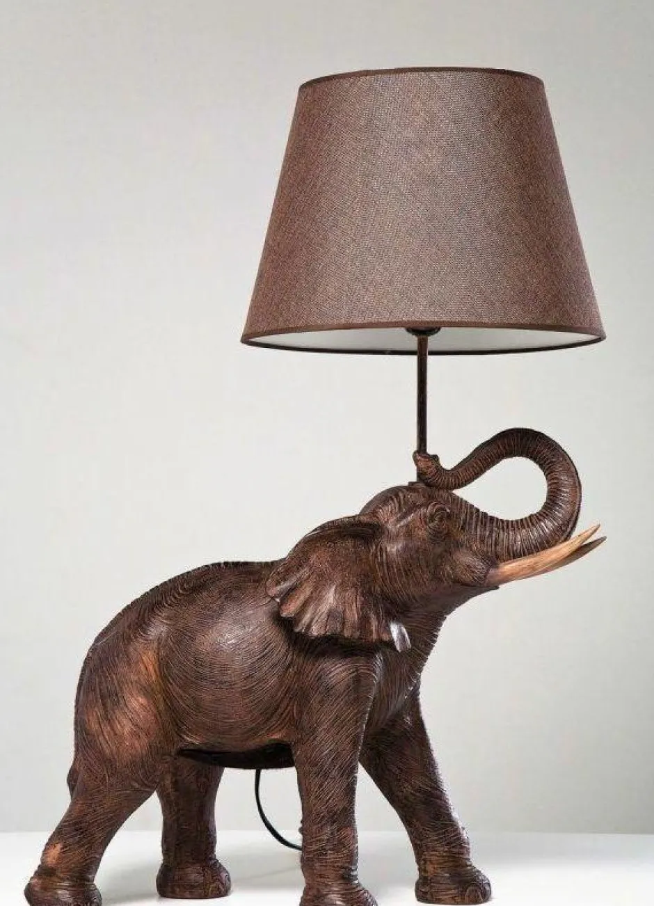 Fashion Tafellamp Animal Olifant Safari Tafellampen|Kasten