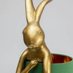Store Tafellamp Animal Rabbit Gold/Green 68cm Kasten|Tuinmeubelen